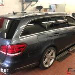 Mercedes E350 CDI Scheibenfolierung nachher