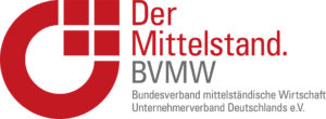 Logo Mittelstand BVMW Bundesverband mittelständische Wirtschaft Unternehmerverband Deutschlands e.V.